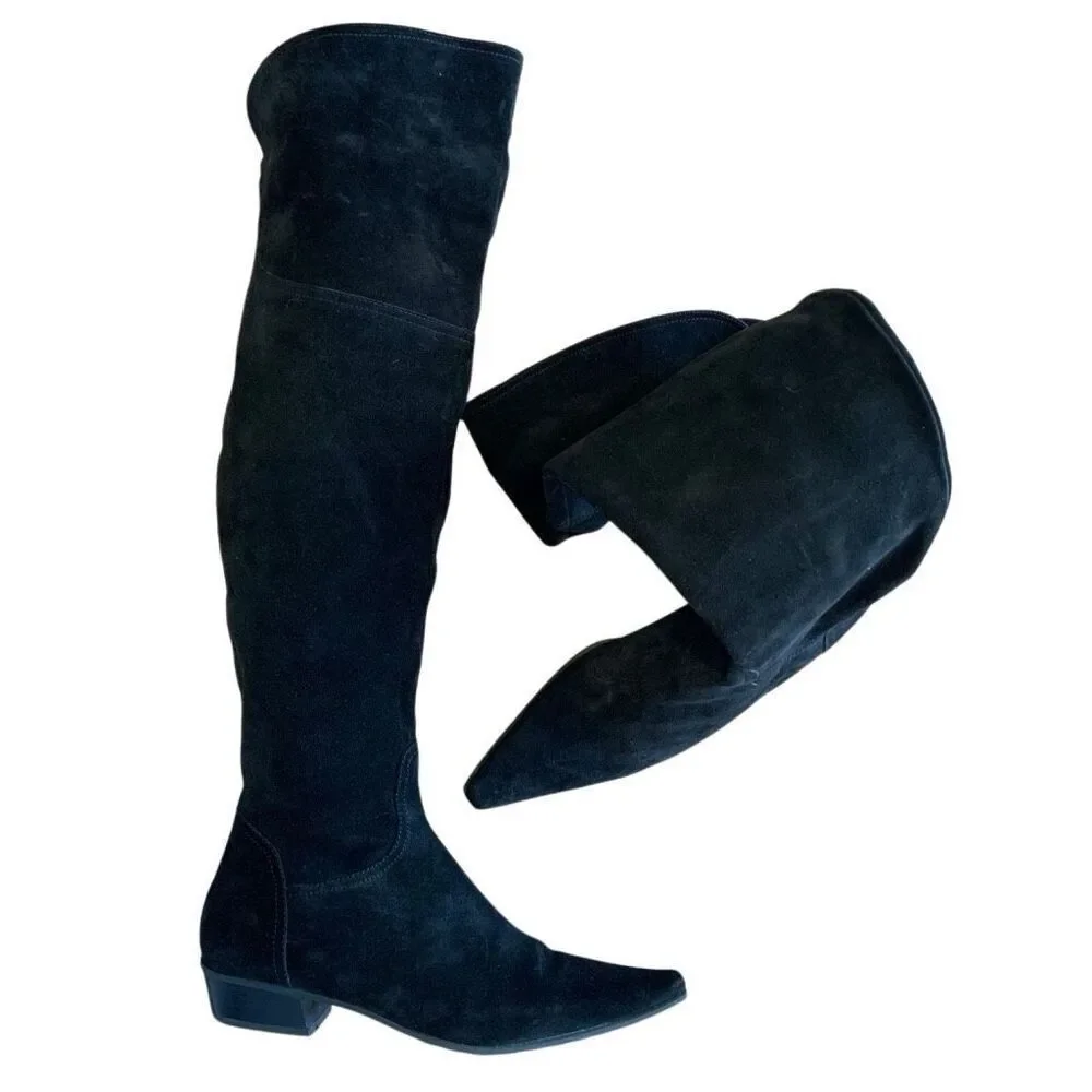 SUNDANCE OTK Suede Boots (Sz 41)
